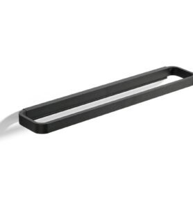 Zone Denmark Kolejový koupelnový věšák na ručníky Rim Black