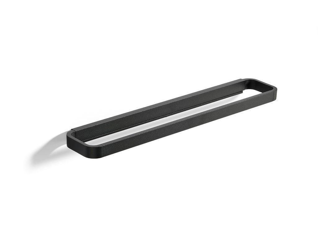 Zone Denmark Kolejový koupelnový věšák na ručníky Rim Black