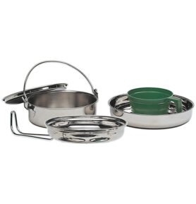 MIL-TEC nádobí jídelní STAINLESS STEEL pro 1osobu