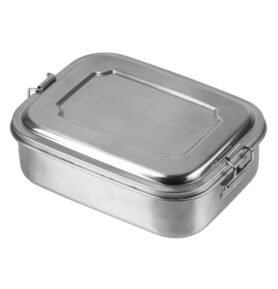 MIL-TEC box jídelní NEREZ 18 x 14 x 6,5 cm