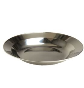 MIL-TEC talíř STAINLESS STEEL hluboký NEREZ 22cm