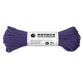 ROTHCO šňůra PARACORD nylon 550LB ø 4 mm / 30 m FIALOVÁ