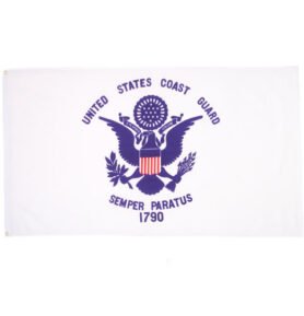 ROTHCO vlajka pobřežní stráže U.S. COAST GUARD 1790 BÍLÁ