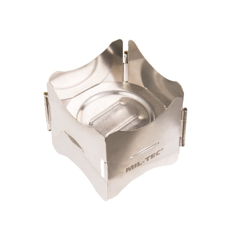 MIL-TEC vařič malý NEREZ OCEL skládací