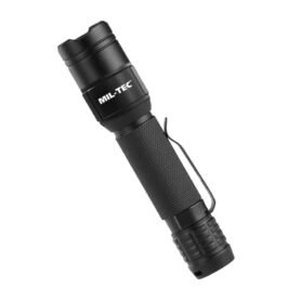 MIL-TEC svítilna ruční MINI 450lm IPX7 dobíjecí s pouzdrem ČERNÁ