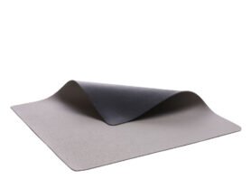 Bitz Oboustranné omyvatelné prostírání 46x33 (sada 4 ks) Black/Grey