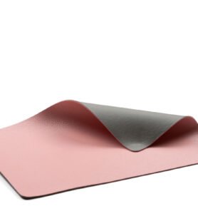 Bitz Oboustrané omyvatelné prostírání 46x33 (sada 4 ks) Grey/Light Pink