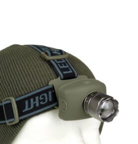 MIL-TEC svítilna čelová LED CREE ZELENÁ