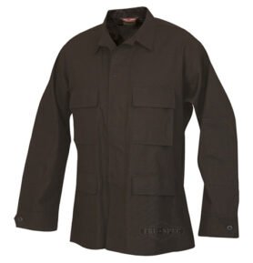 Blůza US typ BDU bavlněná rip-stop ČERNÁ vel. L-L