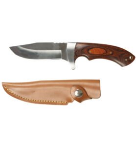 MIL-TEC nůž lovecký s dřevěnou střenkou