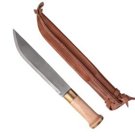 MIL-TEC nůž FINSKÝ velký 32cm s koženým pouzdrem