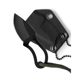 MIL-TEC nůž na krk v plastovém pouzdře na řetízku