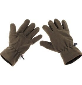 Rukavice prstové fleece Thinsulate™ ZELENÉ vel. L