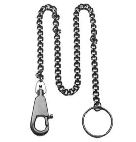 MIL-TEC řetízek s karabinkou 40cm ČERNÝ