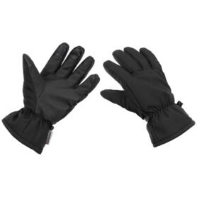 Rukavice prstové zimní SOFTSHELL 3M™ Thinsulate™ ČERNÉ vel. XXL