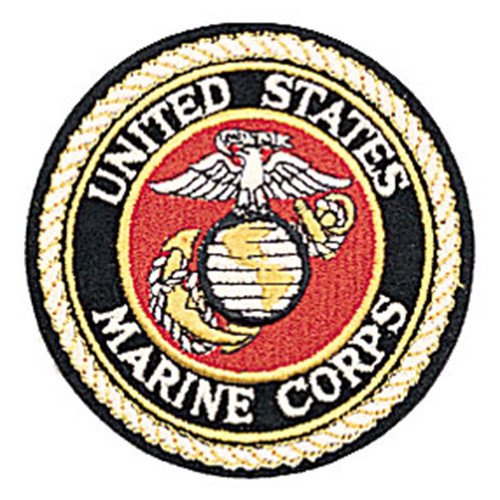 ROTHCO nášivka DELUXE kulatá U.S.M.C. 10 cm