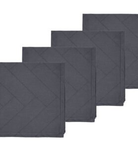 Södahl Kuchyňské ubrousky Tiles Damask Ash (sada 4 ks)