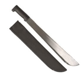 MIL-TEC mačeta s pilou 45 cm nylon pouzdro ČERNÉ