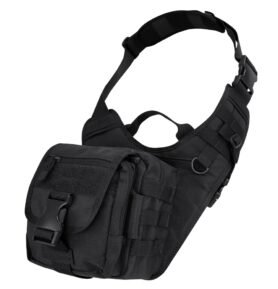 CONDOR OUTDOOR taška EDC přes rameno ČERNÁ