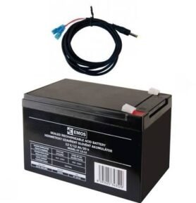 12V Externí baterie pro BUNATY full HD 4K 4G GSM včetně kabelu