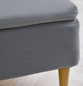 Södahl Prostěradlo 90x200x8 Calm Grey