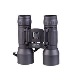 MIL-TEC dalekohled 10x42 skládací s pouzdrem ČERNÝ
