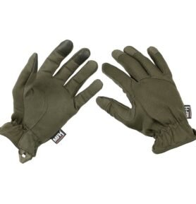 Rukavice prstové lehké ZELENÉ vel. XL