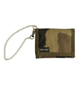 MIL-TEC peněženka s bezpečnostním řetízkem WOODLAND
