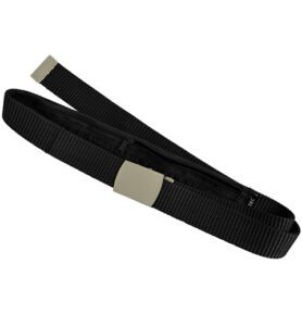 MIL-TEC opasek US 30mm se skrytou peněženkou ČERNÝ