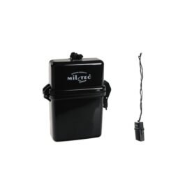 MIL-TEC krabička vodotěsná na krk 25x70x110 mm ČERNÁ