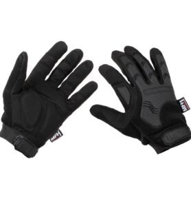 Rukavce ATTACK taktické ČERNÉ vel. L