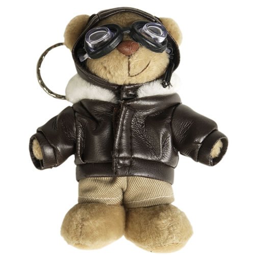 MIL-TEC klíčenka medvídek TEDDY PILOT