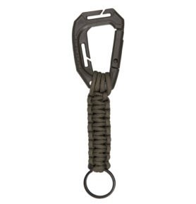 MIL-TEC karabina MOLLE s PARACORDEM ZELENÁ