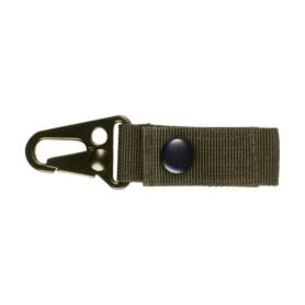 MIL-TEC popruh / klíčenka s tak. karabinou 7cm ZELENÁ