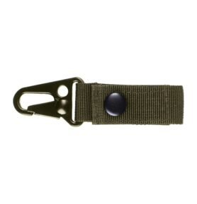 MIL-TEC popruh / klíčenka s tak. karabinou 7cm ZELENÁ