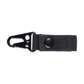 MIL-TEC popruh / klíčenka s tak. karabinou 7cm ČERNÁ