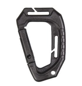 MIL-TEC karabiny MOLLE taktické 2 ks ČERNÉ