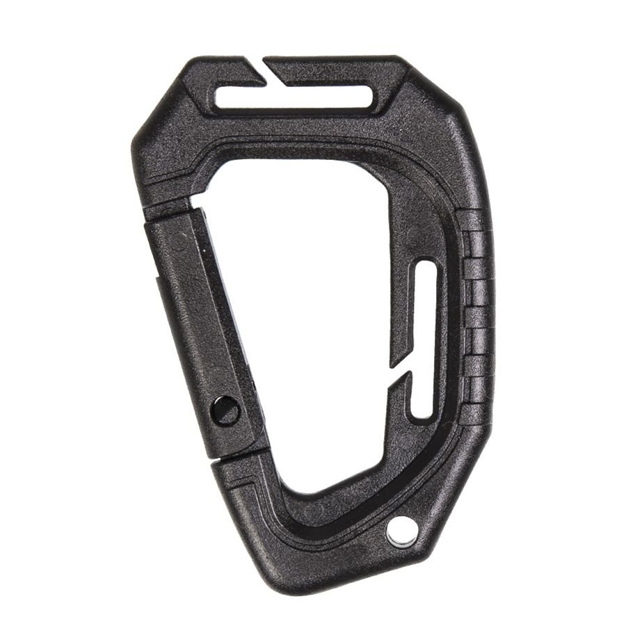 MIL-TEC karabiny MOLLE taktické 2 ks ČERNÉ