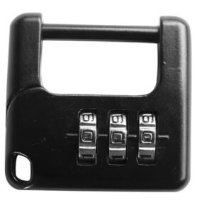 MIL-TEC zámek ČÍSELNÝ třímístný malý ČERNÝ