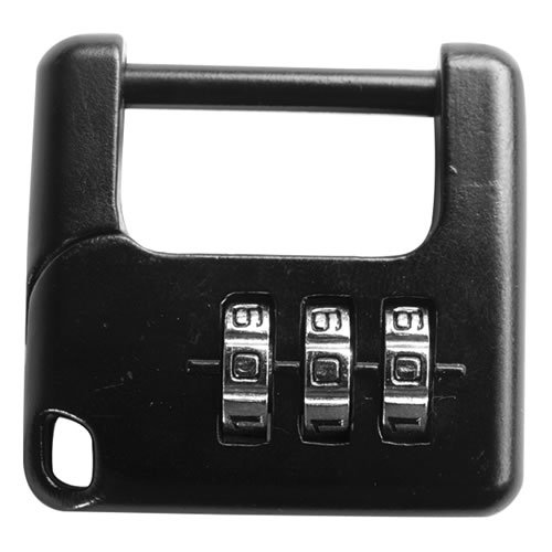 MIL-TEC zámek ČÍSELNÝ třímístný malý ČERNÝ