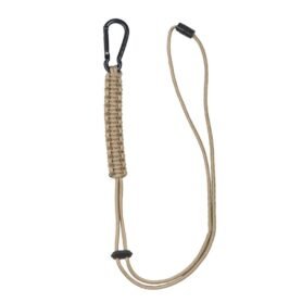 MIL-TEC provázek PARACORD s karabinou COYOTE