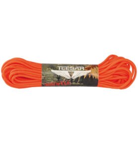TEESAR šňůra US padáková ø 3 mm / 30 m / 100 feet ORANŽOVÁ