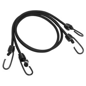 MIL-TEC gumicuk HAKEN v balení 2 ks ČERNÝ ø6mm dl.75cm