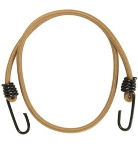 MIL-TEC gumicuk HAKEN v balení 2 ks COYOTE ø6mm dl.75cm