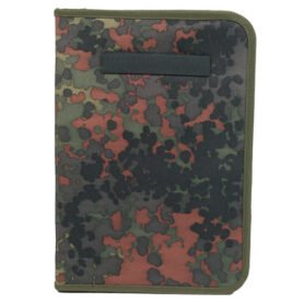 MIL-TEC desky na doklady pro formát A4 na zip s pořadačem BW FLECKTARN