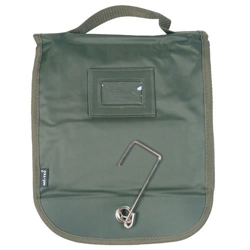 MIL-TEC taška na toaletní potřeby velká ZELENÁ