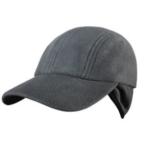 CONDOR OUTDOOR čepice baseballka YUKON fleece ŠEDÁ