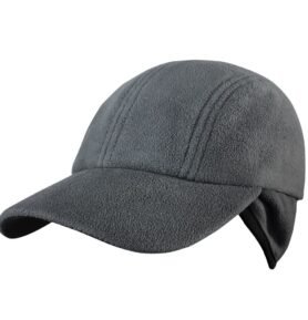 CONDOR OUTDOOR čepice baseballka YUKON fleece ŠEDÁ