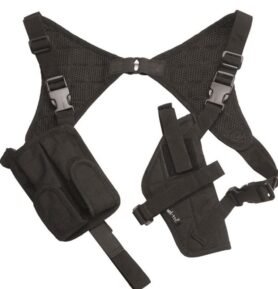 MIL-TEC pouzdro podpažní pistolové pro skryté nošení ČERNÉ