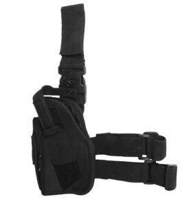 MIL-TEC pouzdro pistolové stehenní LEVÉ ČERNÉ
